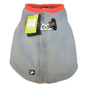 Truelove Dog Cooling Vest Harness Gray Orange Evaporative Mesh Size M NWT